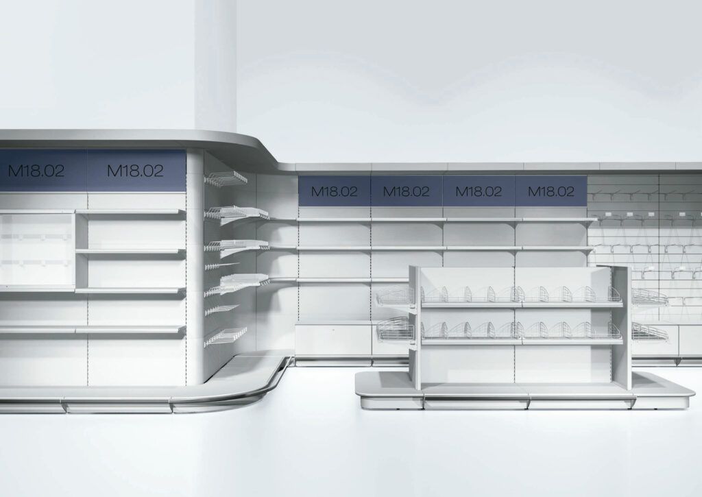 mobiliario comercial gibam de la serie