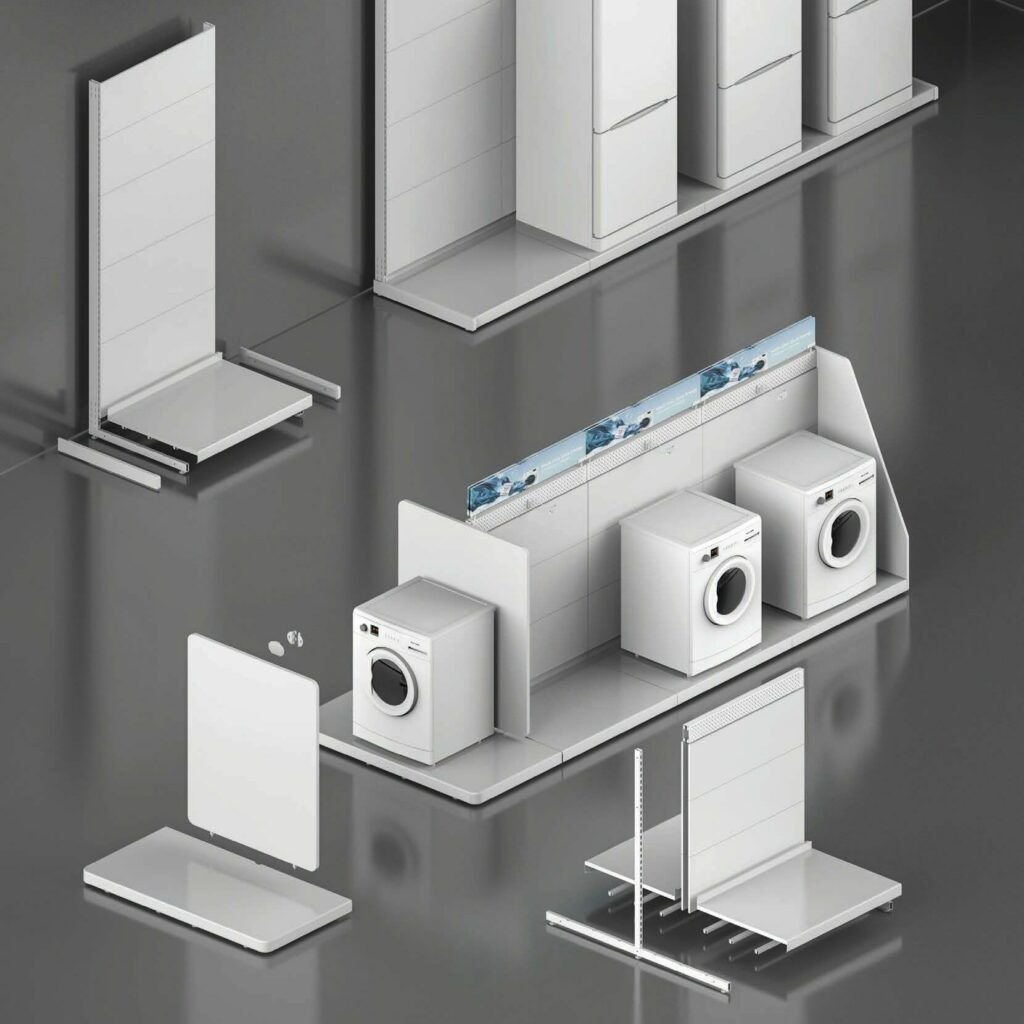 Serie C04. MEDIA 12 mobiliario-para-tiendas-de-electrónica