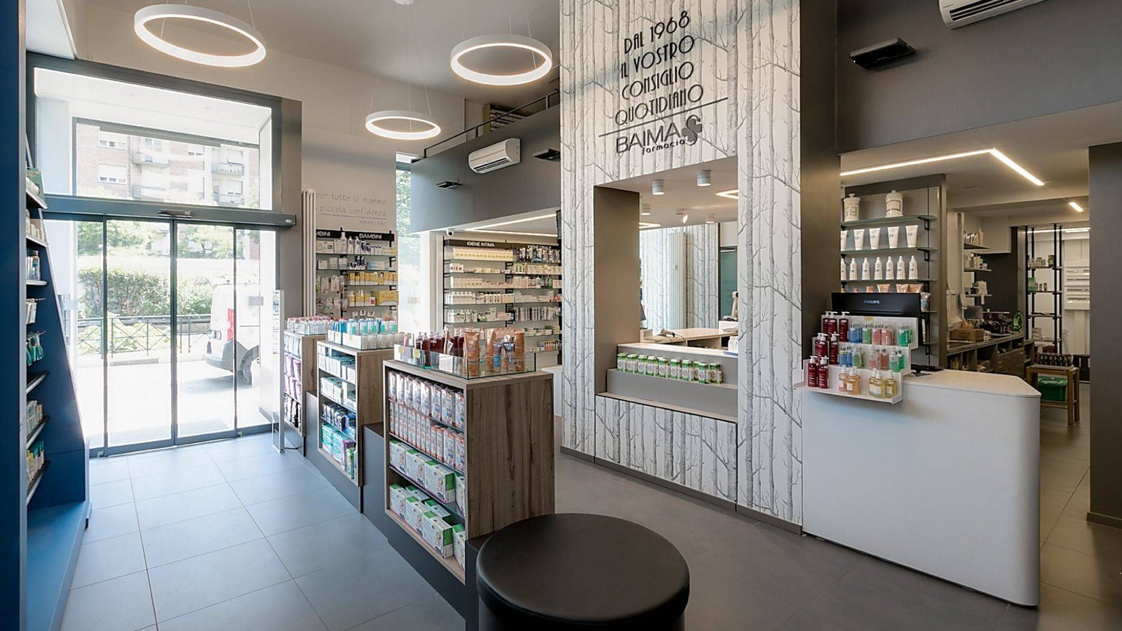 mobiliario comercial para farmacias